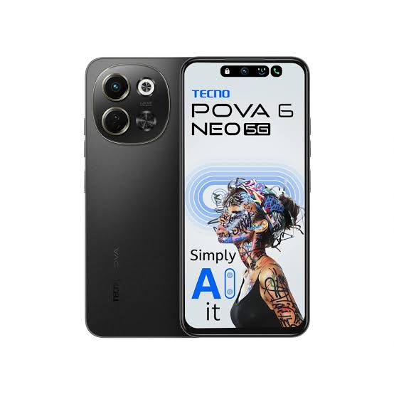AI के धांसू फीचर्स के साथ Tecno ने किया लॉन्च किया,अपना जबरदस्त स्मार्टफोन Tecno Pova 6 Neo 5G, मात्र 12999 में.